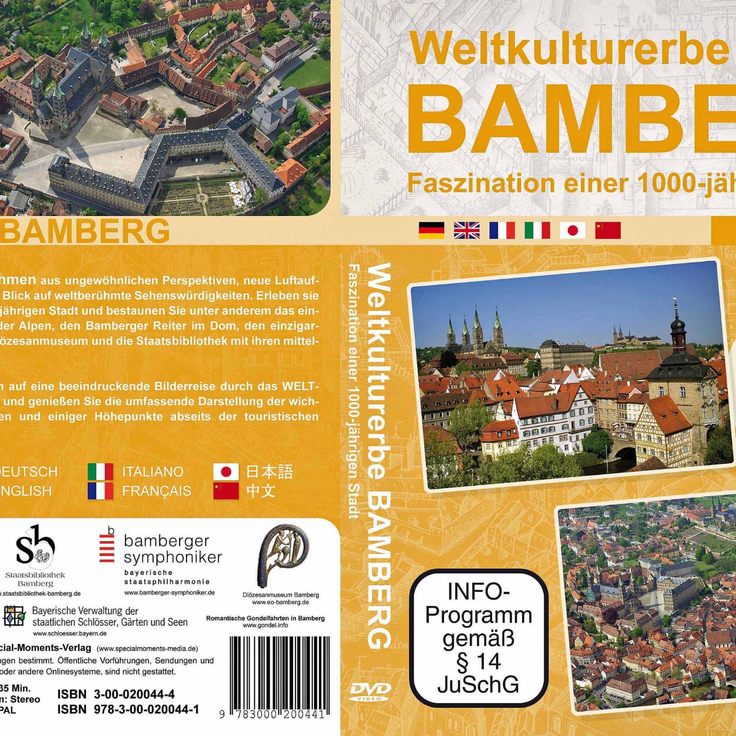 DVD 'Weltkulturerbe Bamberg. Faszination einer 1000-jährigen Stadt'